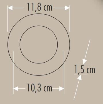 Cata CT-5145 6 Watt Panel Led Spot Armatür Beyaz Işık