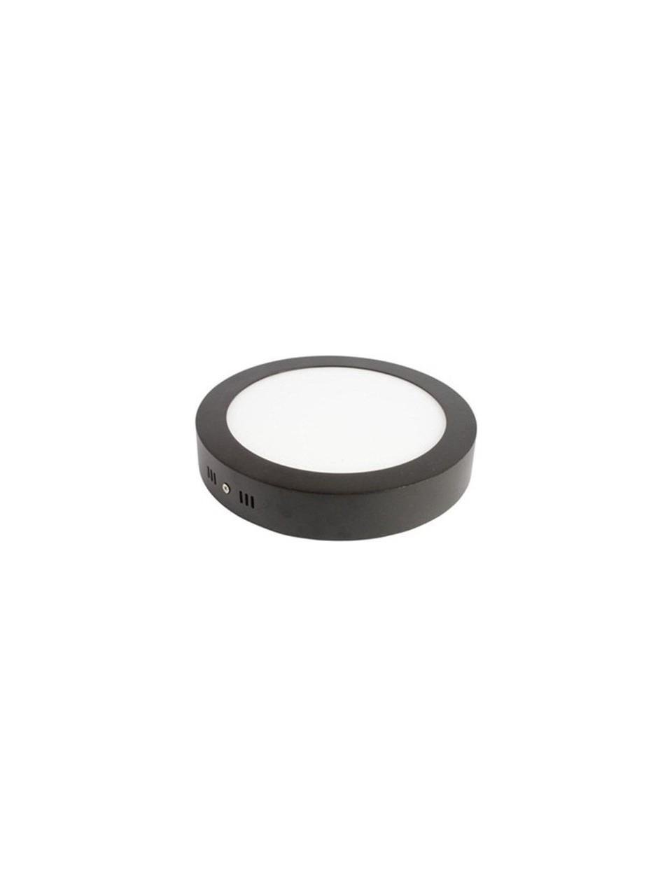 Cata CT-5235 18 Watt Sıva Üstü Yuvarlak Led Panel Armatür Siyah Kasa Günışığı