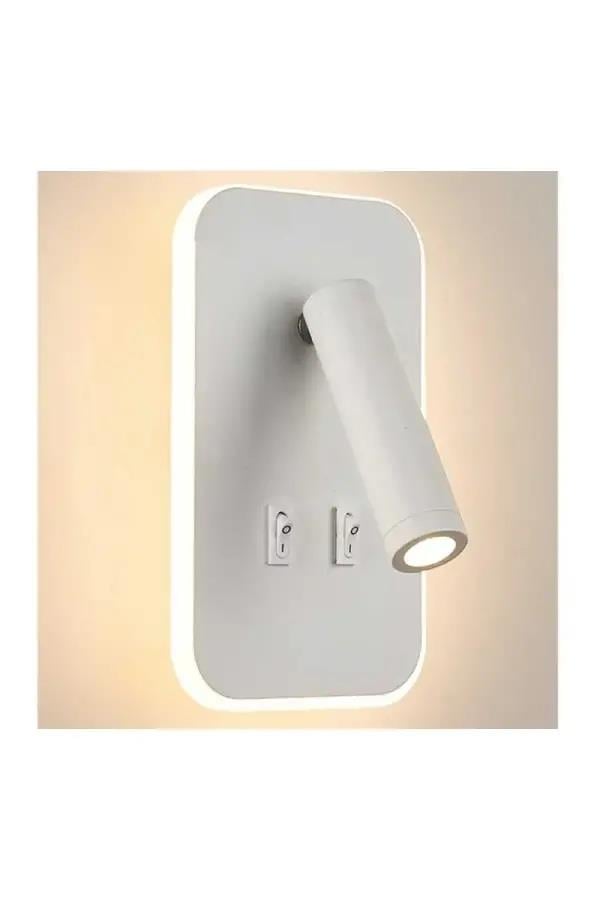 Cata CT-5253 13W Tuvalu Led Aplik Beyaz Kasa Gün Işığı
