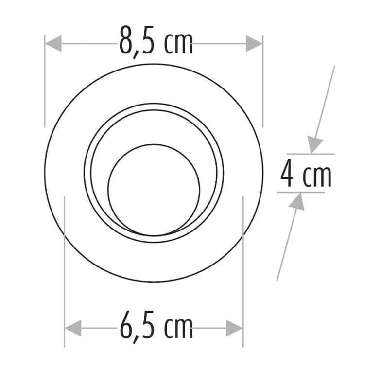 Cata CT-5256 8w Safir Led Spot Beyaz Işık