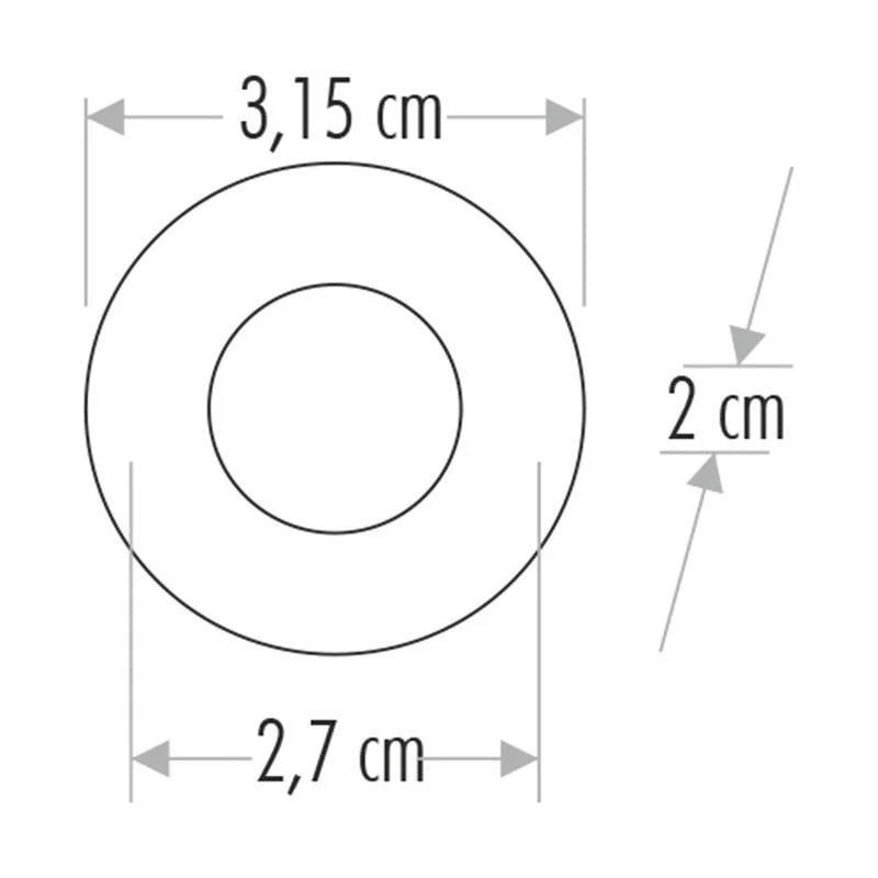Cata CT-5270 1,5W Ledli Yıldız Spot Power Ledli Siyah Kasa Günışığı