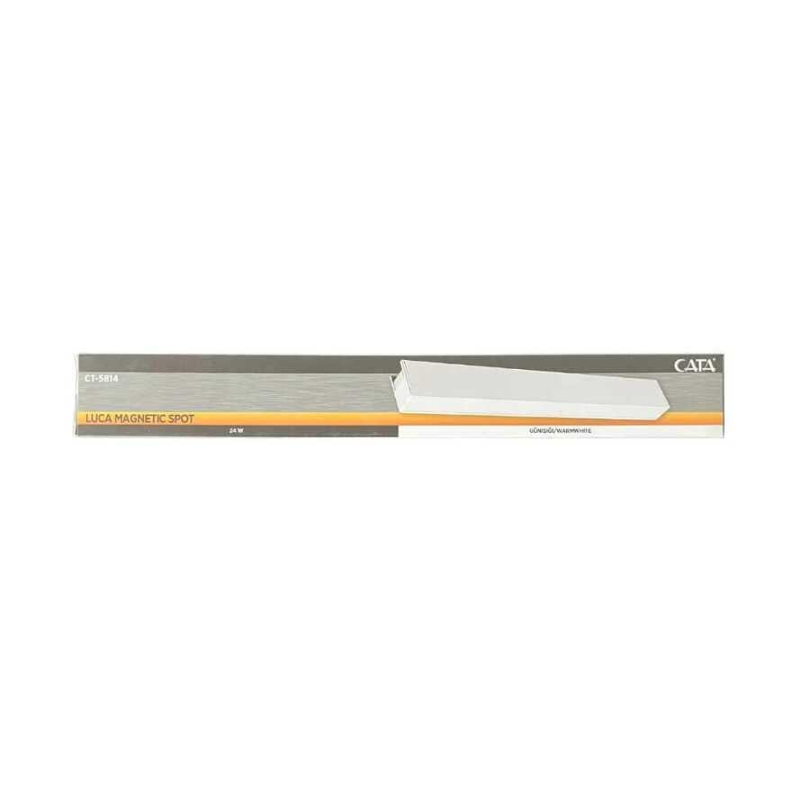 Cata CT-5814 24W Luca Magnetic Ray Spot Armatür Günışığı