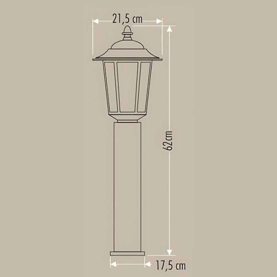 Cata Ct-7112 60 Cm Parma Fener Set Üstü