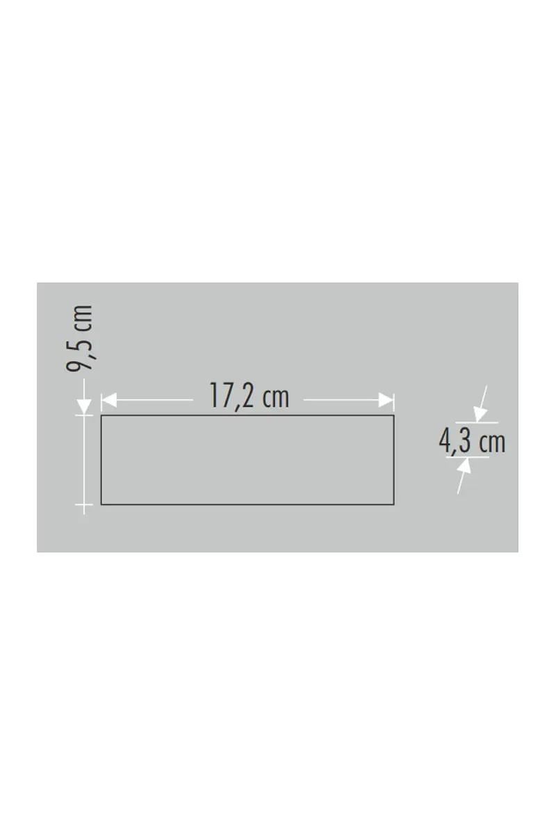 Cata CT-8011 10W Haiti Led Aplik Dış Mekan Amber Işık Rengi