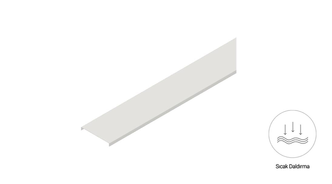 Eae Cty 100 - Sıcak Daldırma Kanal Kapağı(0,8mm) 