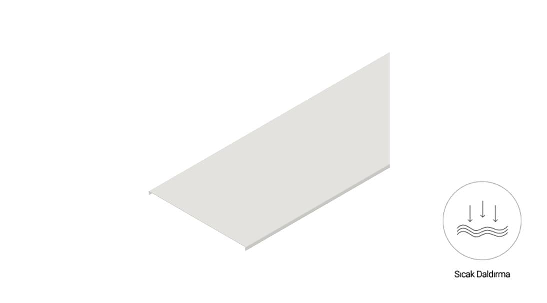 Eae Cty 400 - Sıcak Daldırma Kanal Kapağı(1-2mm) 
