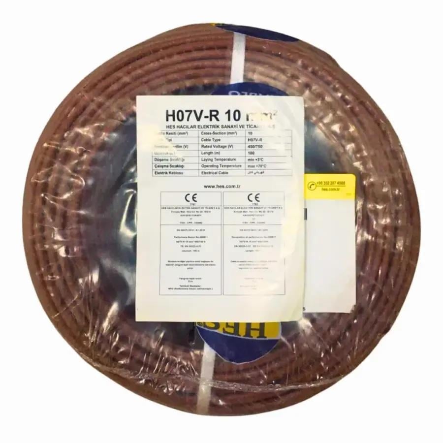 Hes Nya Kablo 10 mm² Kahverengi ( H07v-R )