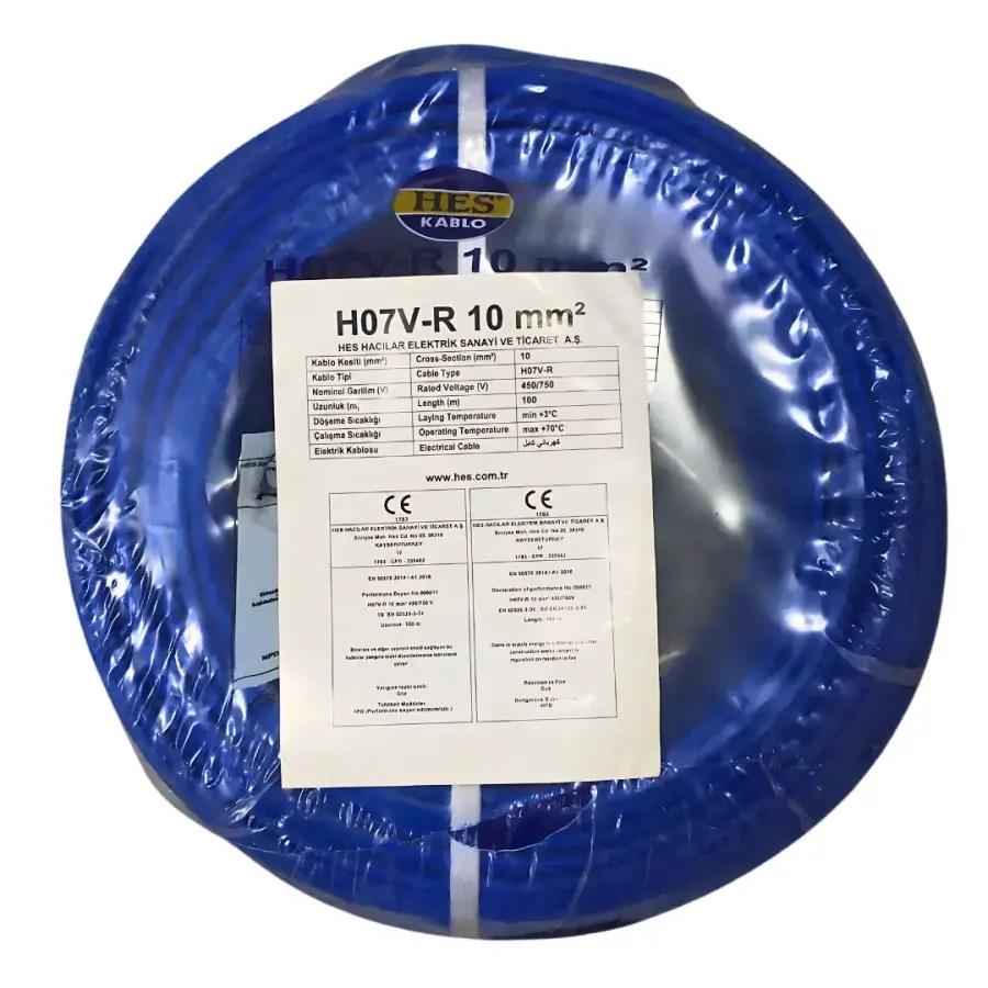 Hes Nya Kablo 10 mm² Mavi ( H07v-R )