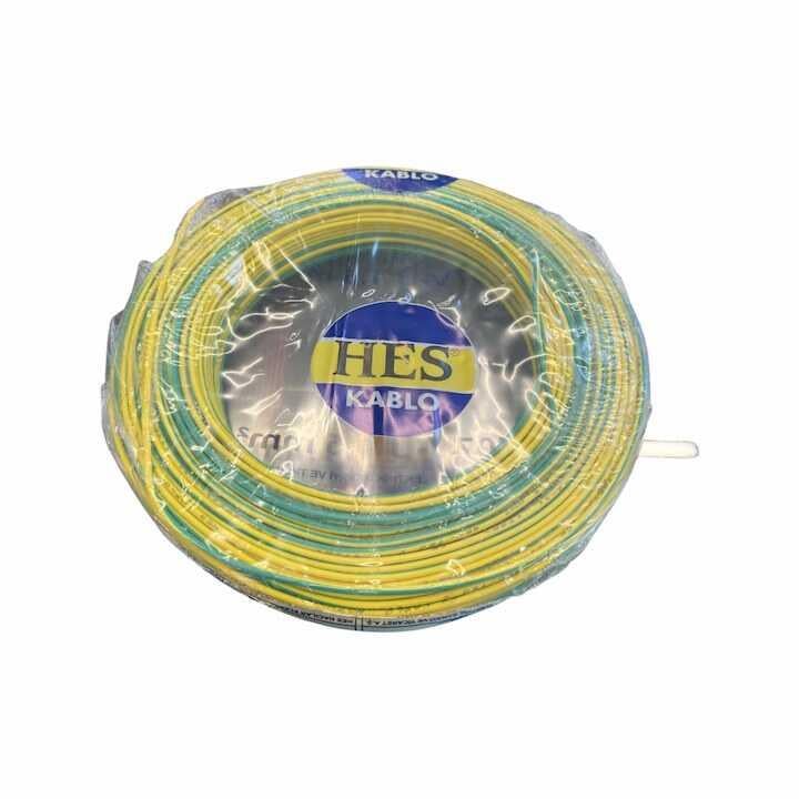 Hes Nya Kablo 1,5 mm² Sarıyeşil ( H07v-U )