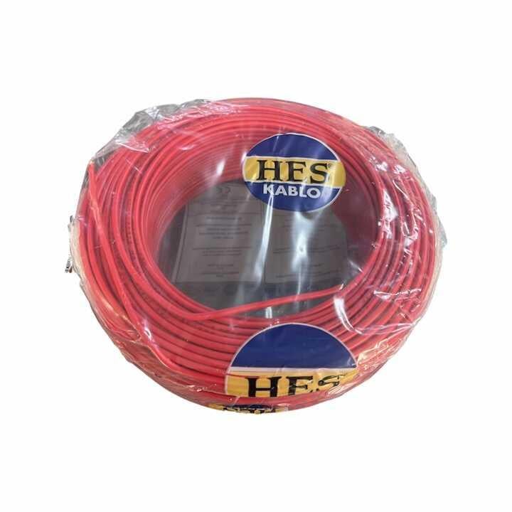 Hes Nya Kablo 6 mm² Kırmızı ( H07v-U )