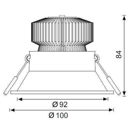 Jupiter 11W Hareketli Led Spot (3000K+Günışığı) LS444