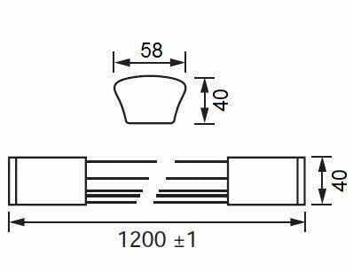 Jupiter 32W Led Etanj Armatür (6500K+Beyaz Işık) LE486B