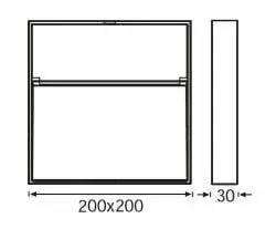 Jupiter 6W LW453 Led Bahçe Aplik 3000K Günışığı