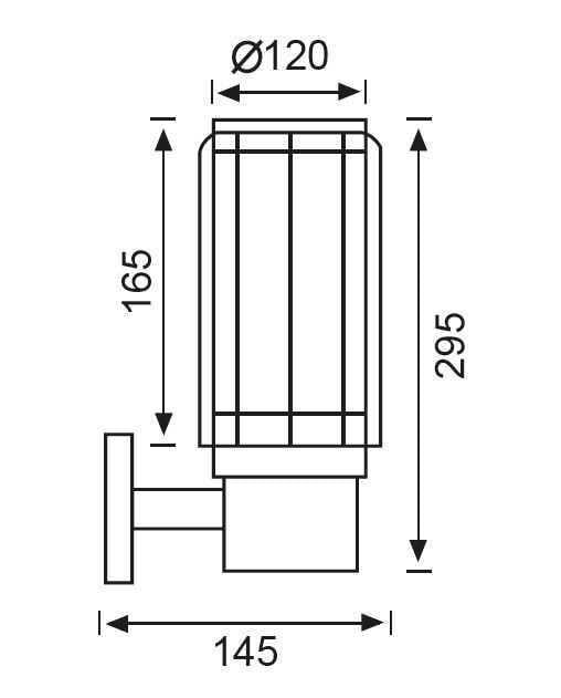 Jupiter JG931 Bahçe Aplik
