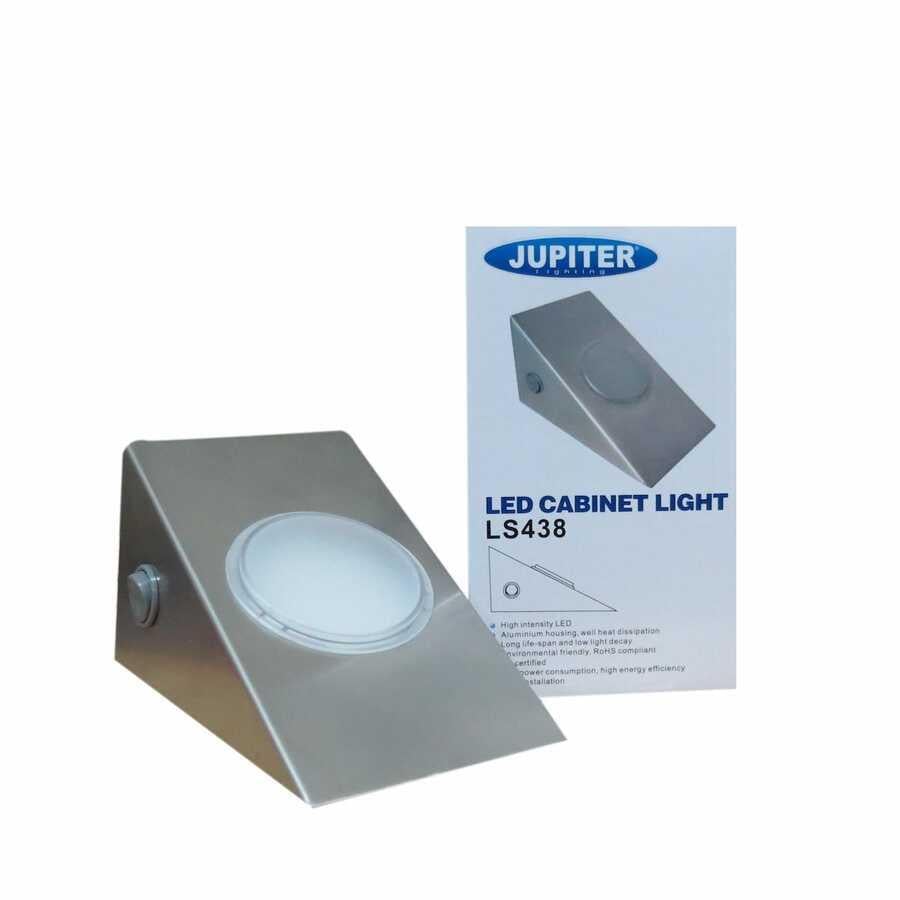 Jupiter LS438 S LED Kabinet Spot Armatür 3W 3000K Günışığı