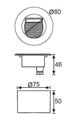 Jupiter LW430 S 1.5W Led Duvar Armatürü 3000K Günışığı