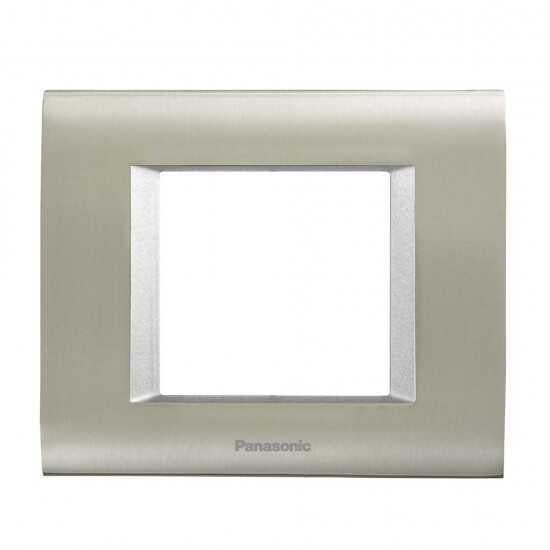 Thea/Panasonic Sistema Inox Matt+Metalik Beyaz 2M Çerçeve