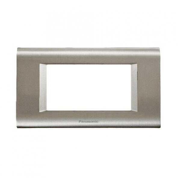 Thea/Panasonic Sistema Inox Matt+Metalik Beyaz 4M Çerçeve