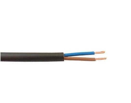 Ünal 2x0,75 mm² TTR Kablo Siyah H05VV-F
