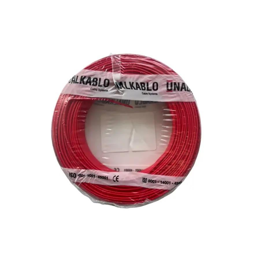 Ünal Nya Kablo 1,5 mm² Kırmızı ( H07V-U )