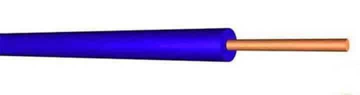 Ünal Nya Kablo 2,5 mm² Mavi ( H07V-U )