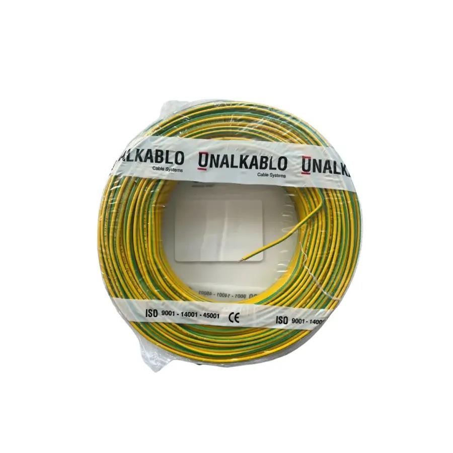 Ünal Nya Kablo 2,5 mm² Sarıyeşil ( H07V-U )
