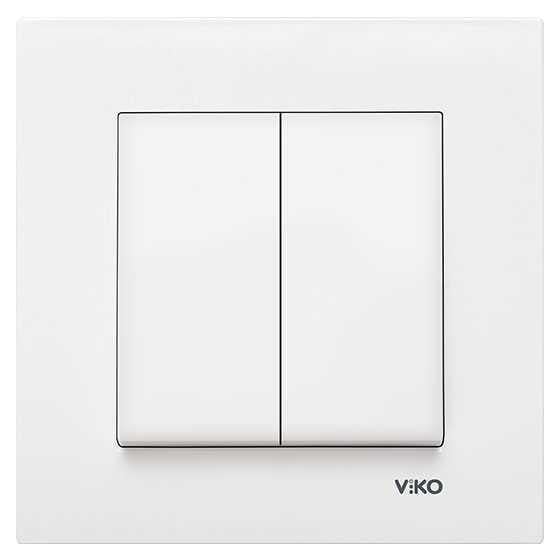 Viko Karre 12'li Beyaz Komütatör (Çerçeve Dahil) 90967002-12