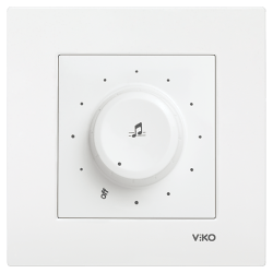 Viko Karre/Meridian Beyaz Müzik Yayın Anahtarı Mekanizma (Çerçeve Hariç) 90967054