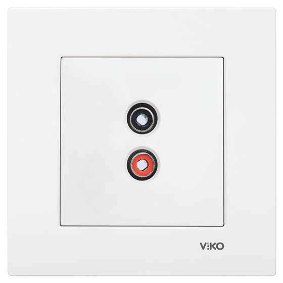 Viko Karre/Meridian Beyaz Müzik Yayın Prizi Mekanizma (Çerçeve Hariç) 90967037