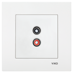 Viko Karre/Meridian Beyaz Müzik Yayın Prizi Mekanizma (Çerçeve Hariç) 90967037