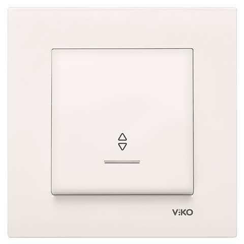 Viko Karre/Meridian Krem Işıklı Vavien Mekanizma (Çerçeve Hariç) 90967263
