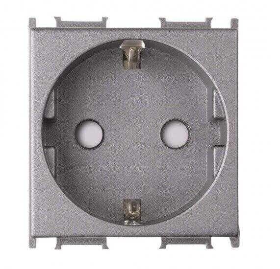 Viko Panasonic Modüler Antrasit Topraklı Priz Çocuk Korumalı Alt+Kapak 2M - WVTT22121AN-TR