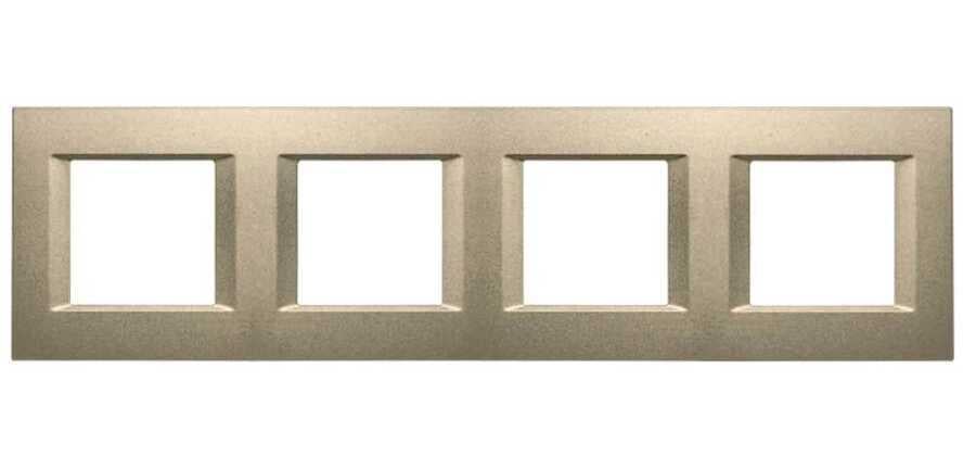 Viko Panasonic Thea Optima Bronz 4X2M Çerçeve