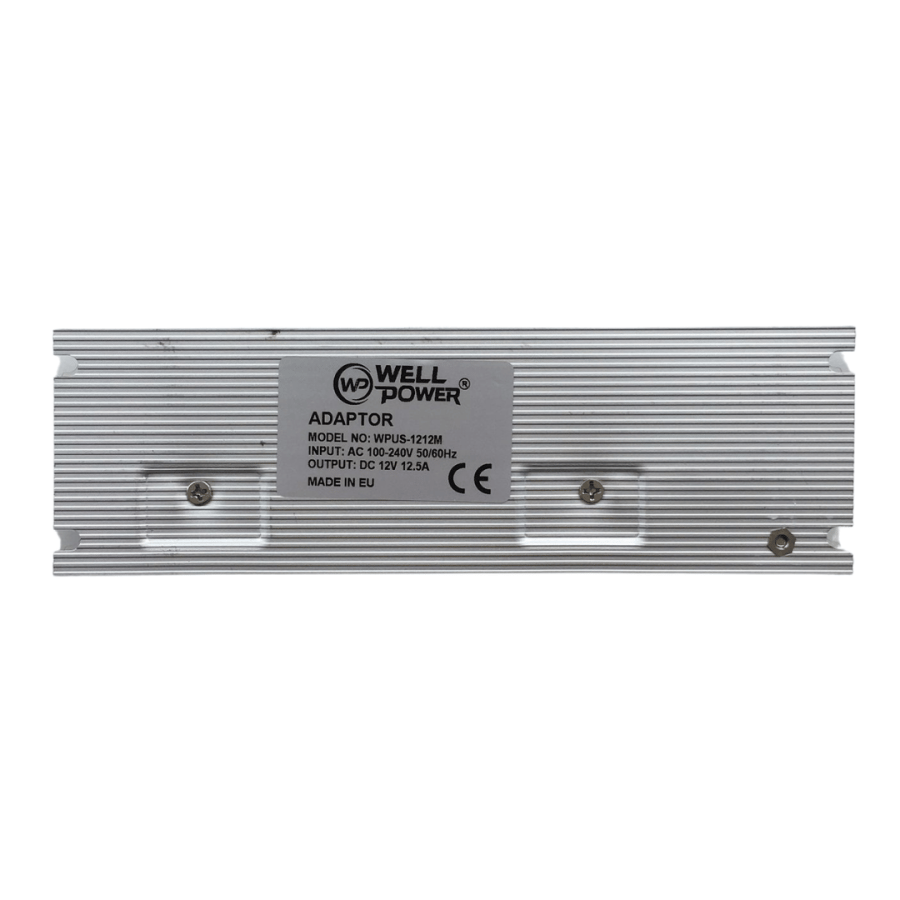 Wellbox 12V 12,5 Amper Metal Adaptör 150W