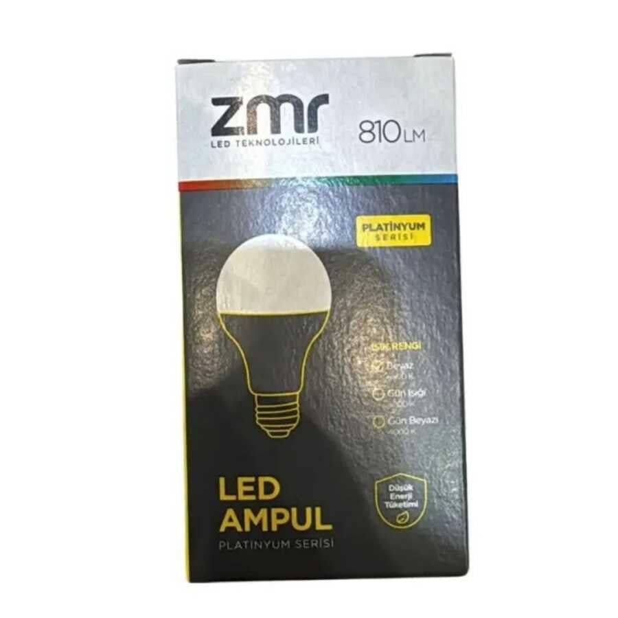 ZMR 10W LED Ampul E27 Beyaz Işık 6500 K