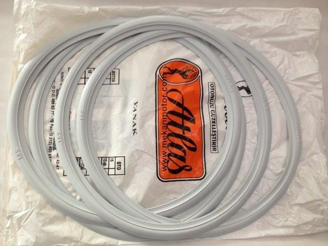 WHITE WALL TYRE TRIMS SET 18