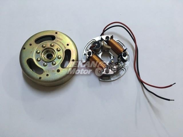 STATOR AND FLYWHEEL DUCATI 31.03.38 COUNTERWISE