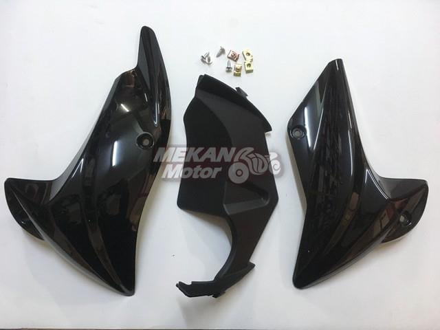 ENGINE LOWER BEARD WINDSHIELD SET BLACK 125 DRIFT L IMPORTED