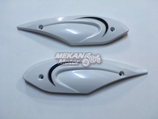 UNDER SEAT RUNNING SET COBRA-TRANS WHITE