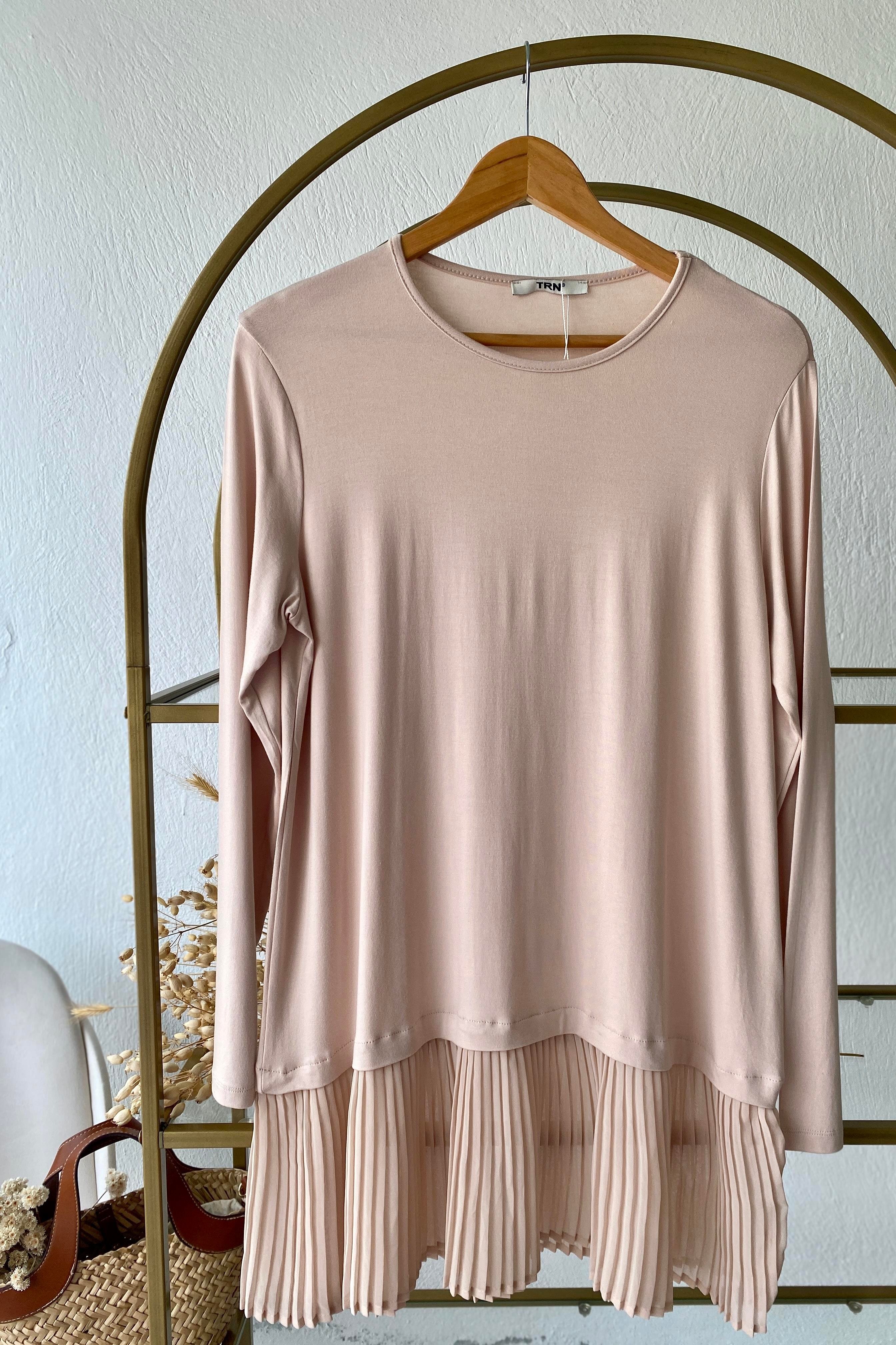 Şık Piliseli Body Tunik İçlik