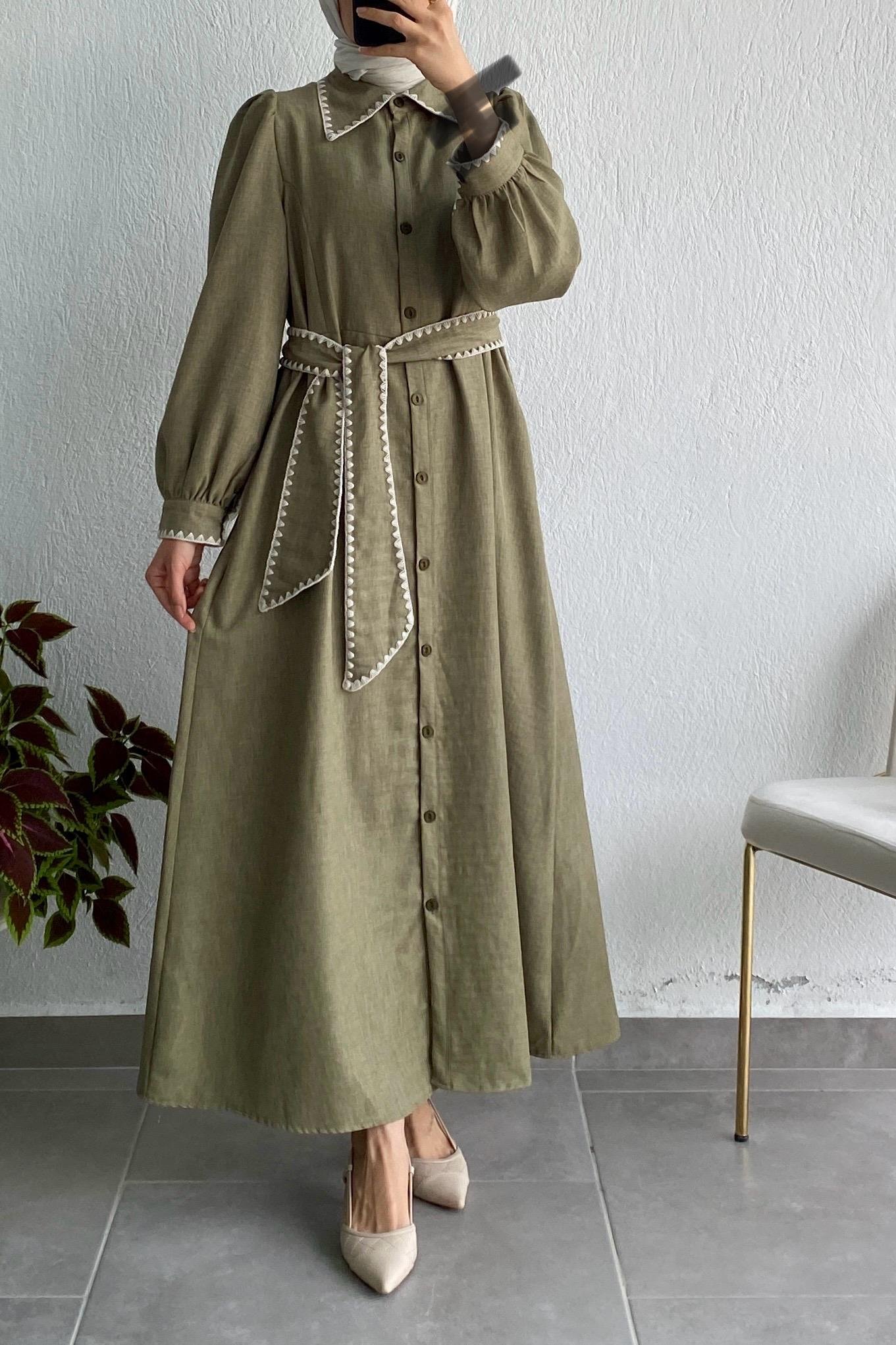 Sofia Elbise Haki Yeşili