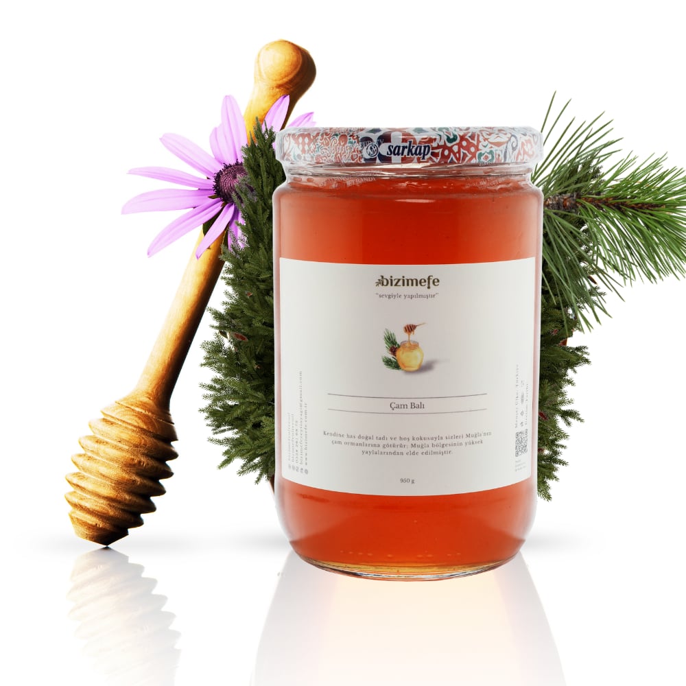 Bizimefe Doğal Çam Balı 850 gr