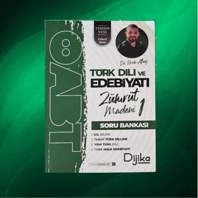 TÜRK DİLİ VE EDEBİYATI ÖABT ZÜMRÜT MADENİ SORU BANKASI 1. CİLT