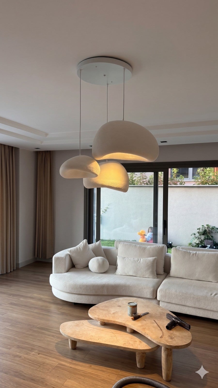 Loval Üçlü Sarkıt Aydınlatma 30-40-50 CM ( Kısa Süreli Kampanya )