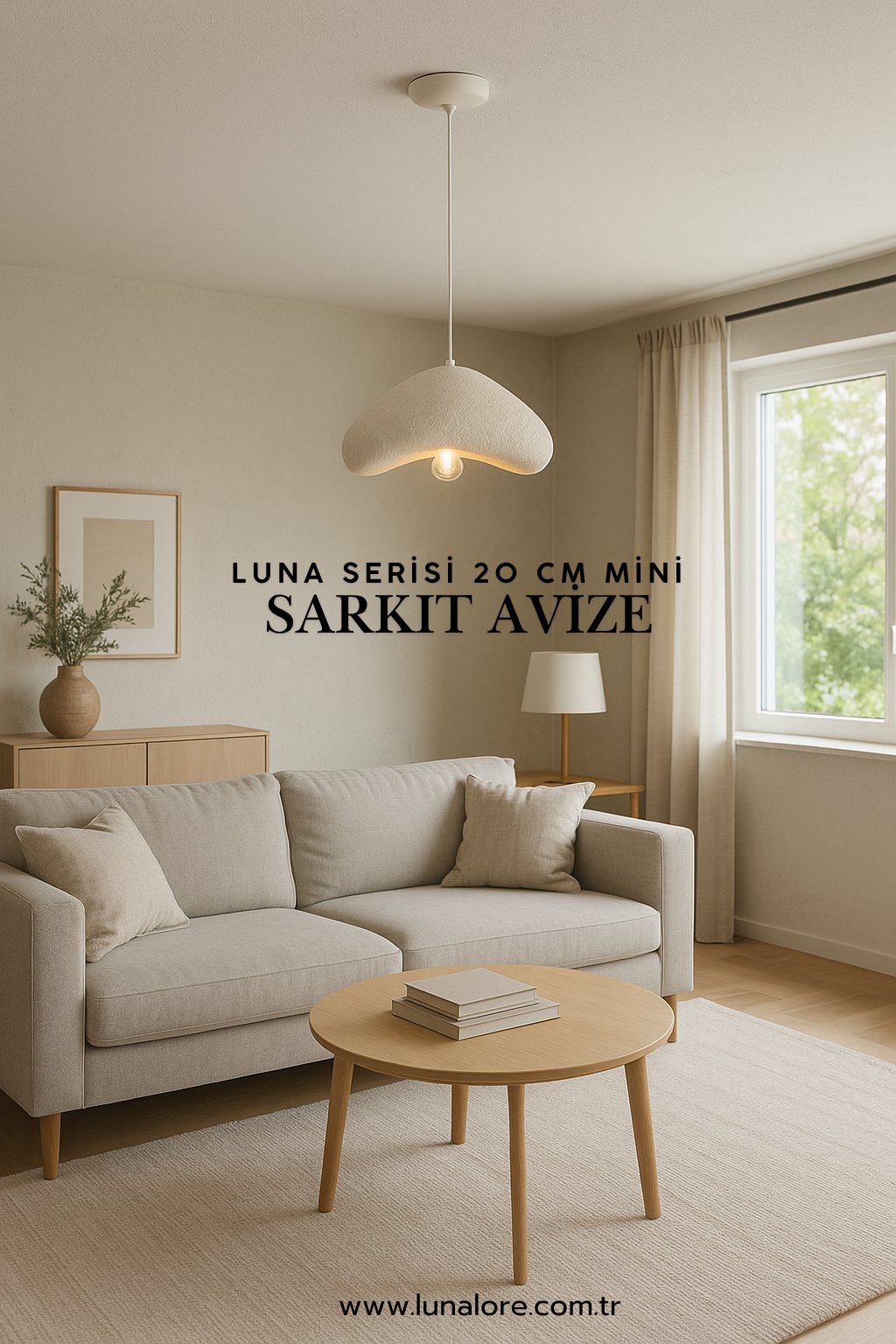 Luna Sarkıt Aydınlatma 30 CM