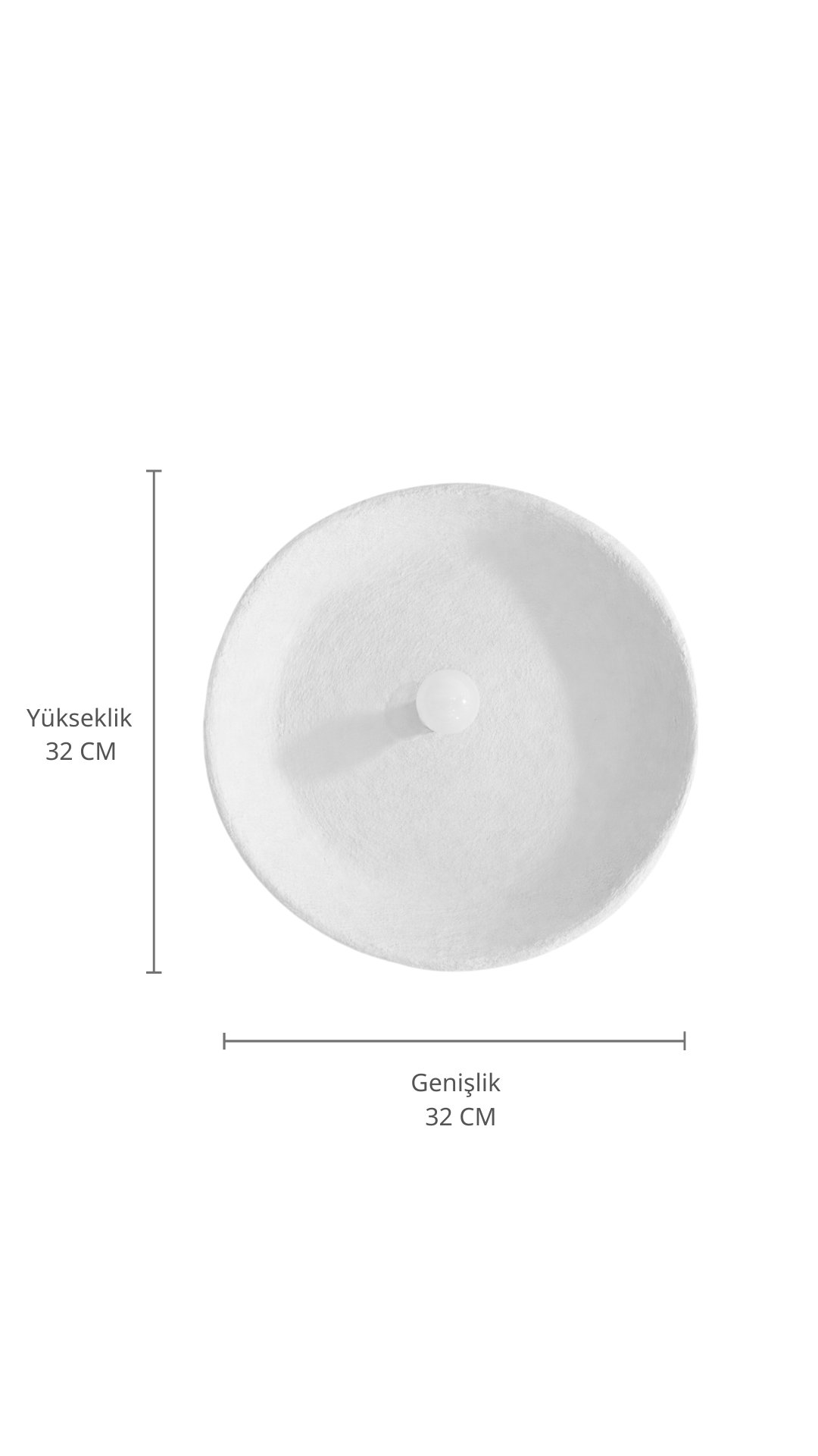 Yeni Sezon Tasarım 32 CM Aplik