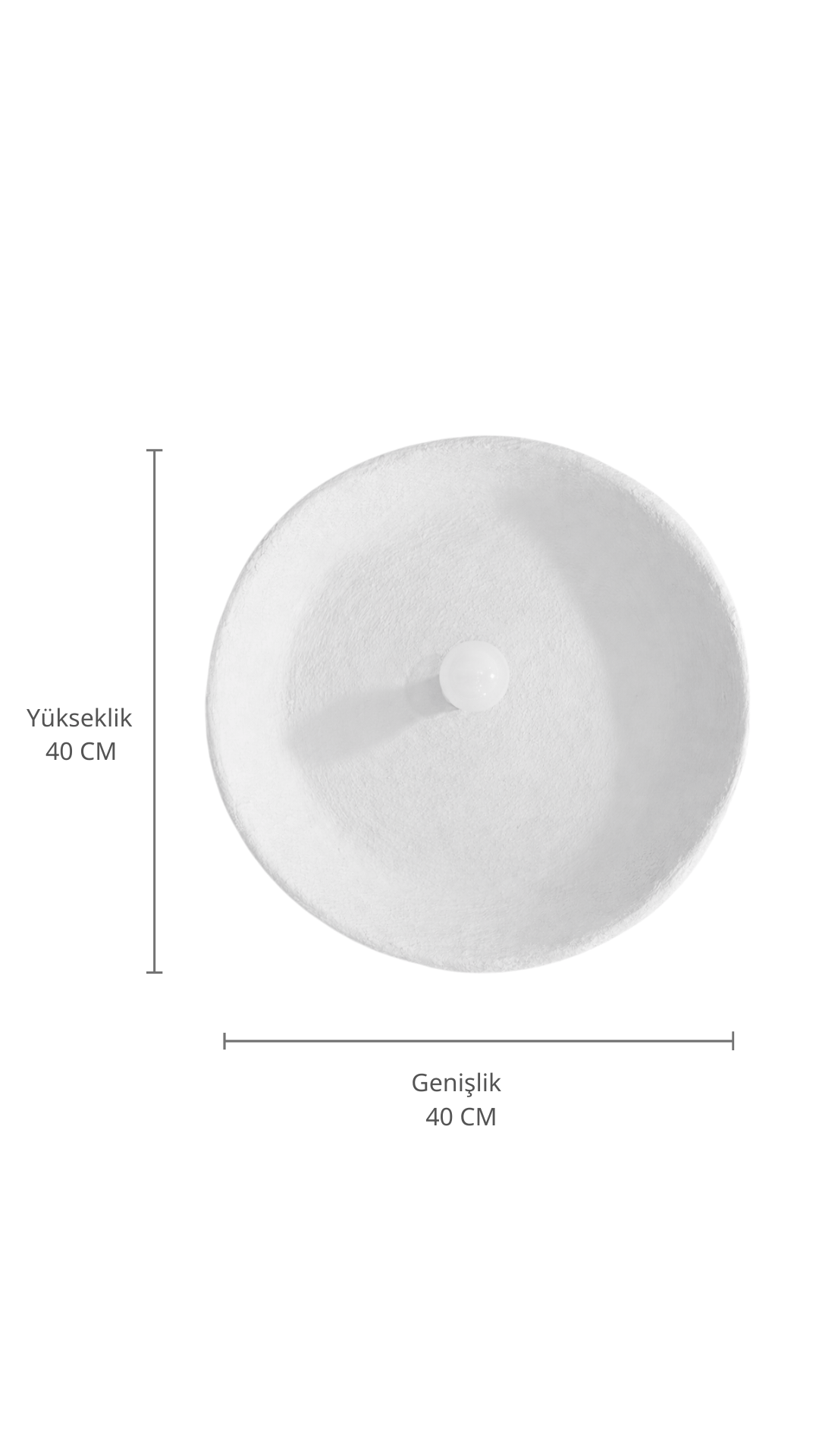 Yeni Sezon Tasarım 40 CM Aplik