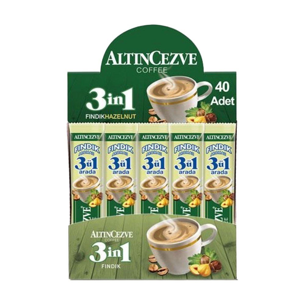3ü1 Arada | Üçü bir arada Fındıklı 40′ lı Paket (Tek İçimlik) – 15 Gr x 40 Adet