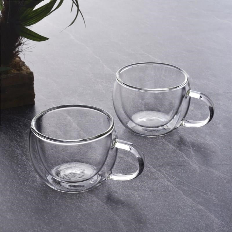 ÇİFT CİDARLI 2Lİ CAM FİNCAN 80 ML
