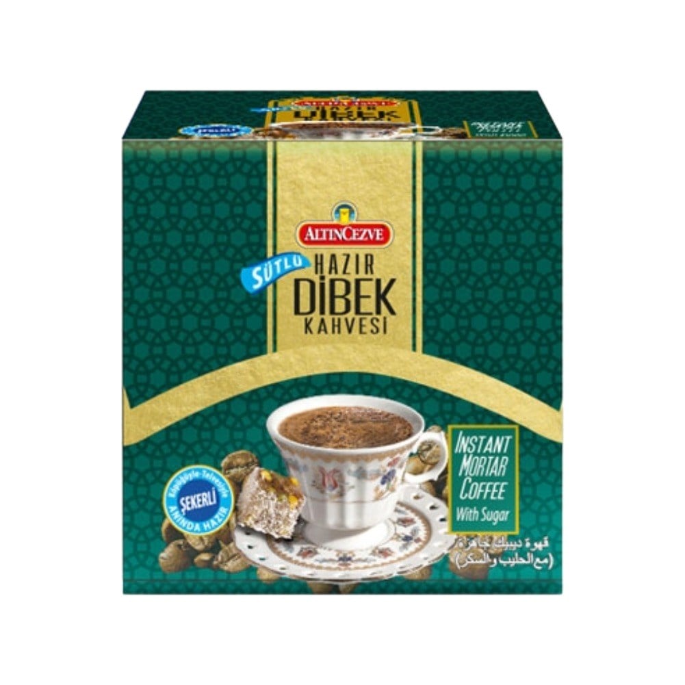 Hazır Dibek Kahvesi Sütlü Şekerli 20 x 10 G